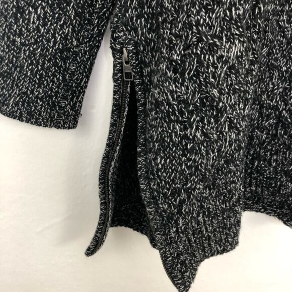 Athleta Northern Lights Cashmere and Wool Chunky Knit Sweater with Zipper Side - Picture 8 of 12